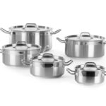 Olla baja con tapa Hendi Profi Line