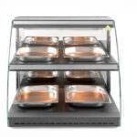 Vitrina caliente 2 niveles