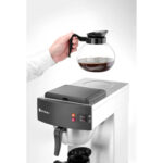 cafetera de filtro acero inoxidable