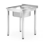 Mesa con fregadero atornillada Profi Line Hendi