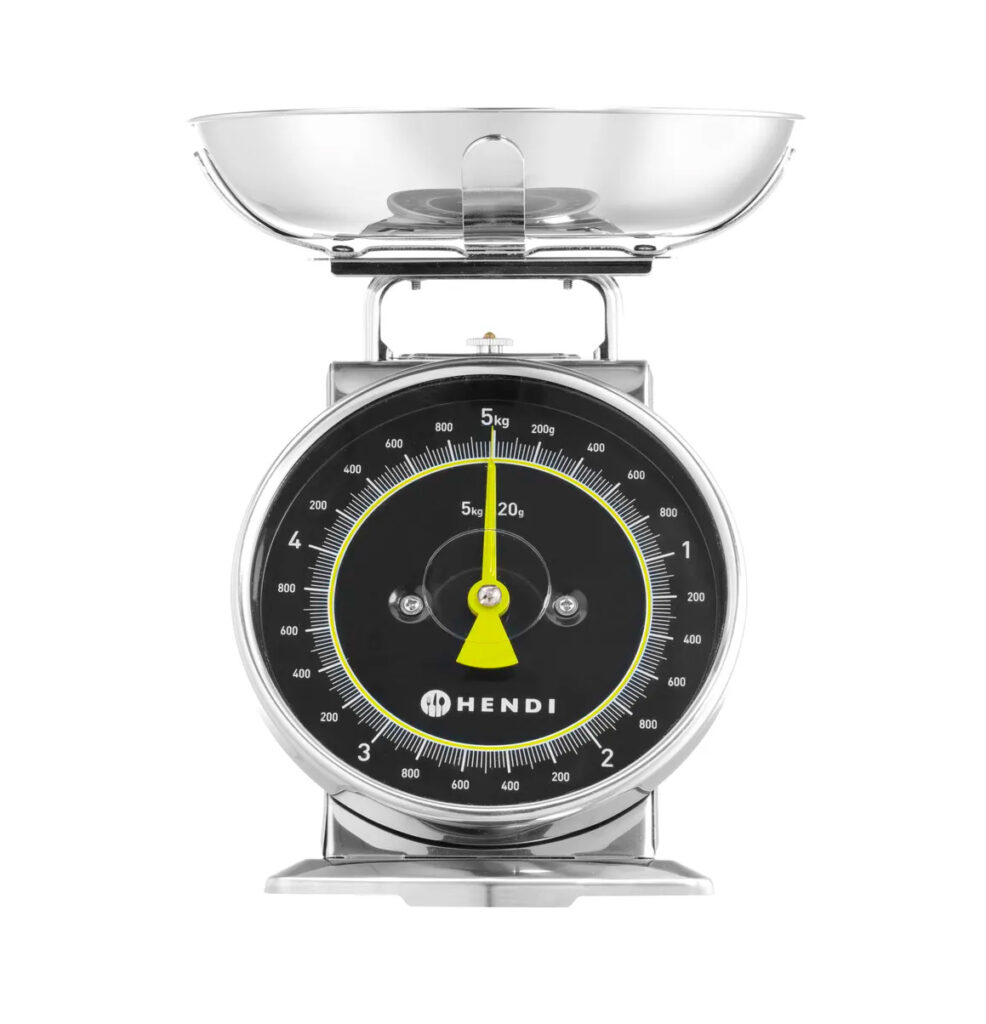 Báscula mecánica de cocina 5 kg Hendi