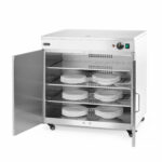 calienta platos profesional Hendi 3 estantes