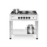 Cocina a gas con marco abierto Hendi