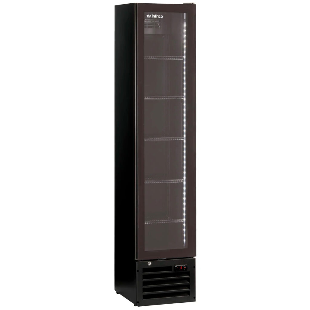 Expositor de refrigeración Slim Cooler 1 puerta Infrico