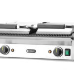 Parrilla de contacto doble eléctrica