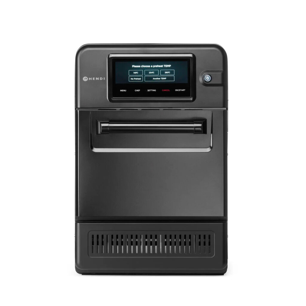 Horno de alta velocidad Hendi CombiTurbo 18 L convección microondas e impingement térmico