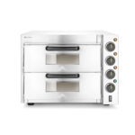 Horno para pizza profesional doble piso Hendi 3000 W
