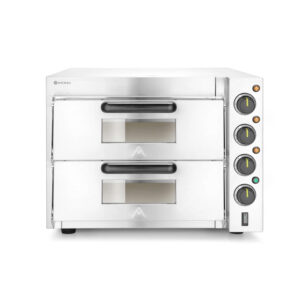Horno para pizza profesional doble piso Hendi 3000 W