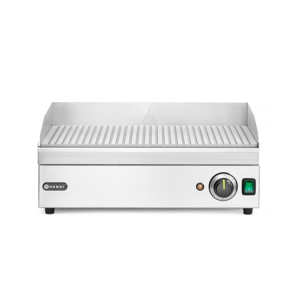 Plancha para asar acanalada Kitchen Line 518 x 330 mm Hendi