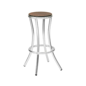Taburete alto para bar Atenas acabado cobre