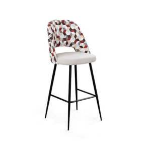 Taburete para bar Aruba cubic Burdeos Feyma