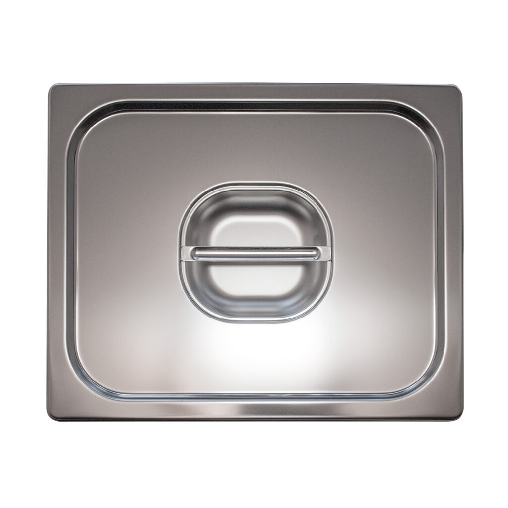 Tapa para cubeta GN 1/2 acero inoxidable Fricosmos