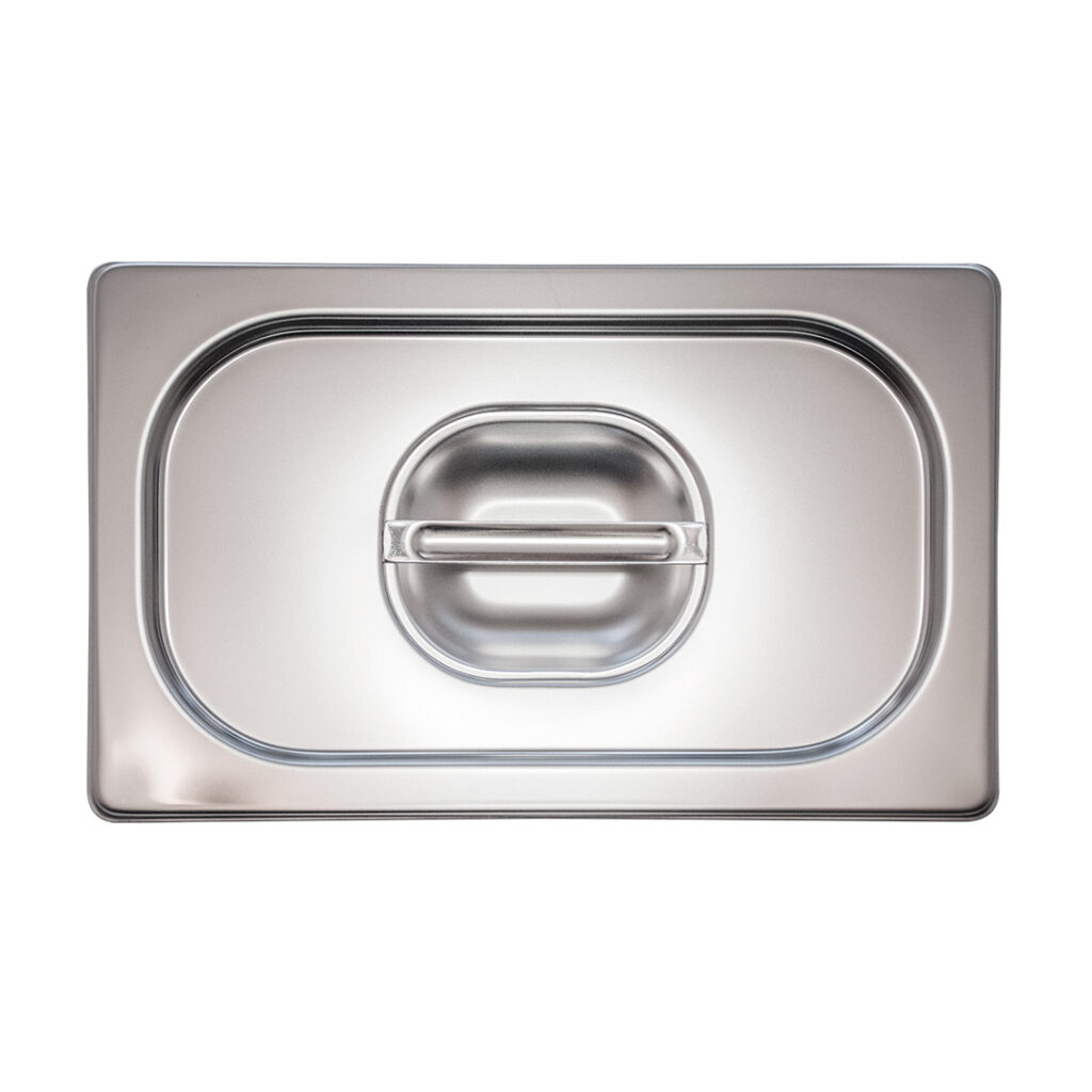 Tapa para cubeta GN 1/4 acero inoxidable Fricosmos