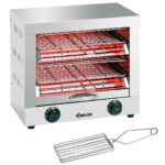 Tostador horizontal industrial doble