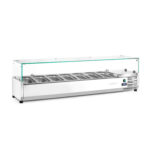 Vitrina expositora refrigerada GN 1/3 Hendi 7 estantes