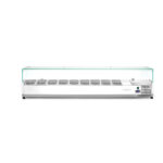 Vitrina expositora refrigerada GN 1/3 Hendi 9 estantes