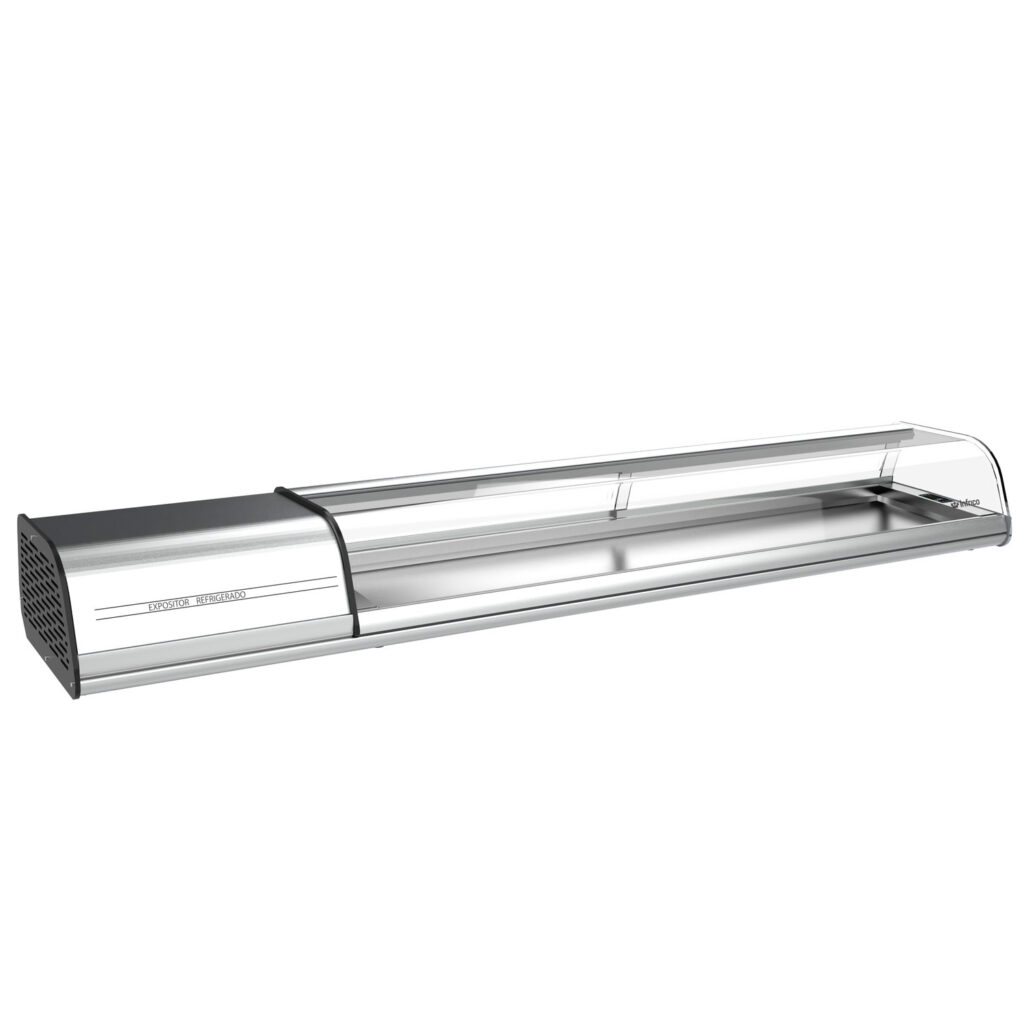 Vitrina expositora refrigerada para 8 platos VEP 8P Infrico
