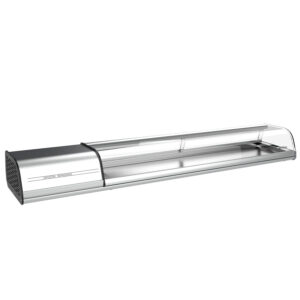 Vitrina refrigerada para barra 8 platos