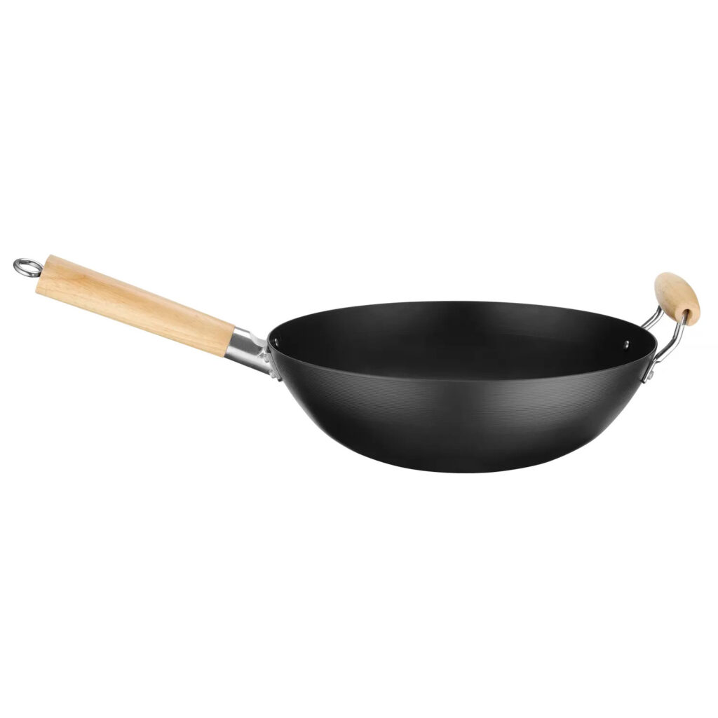 Wok con mango de madera Ø110 mm Hendi