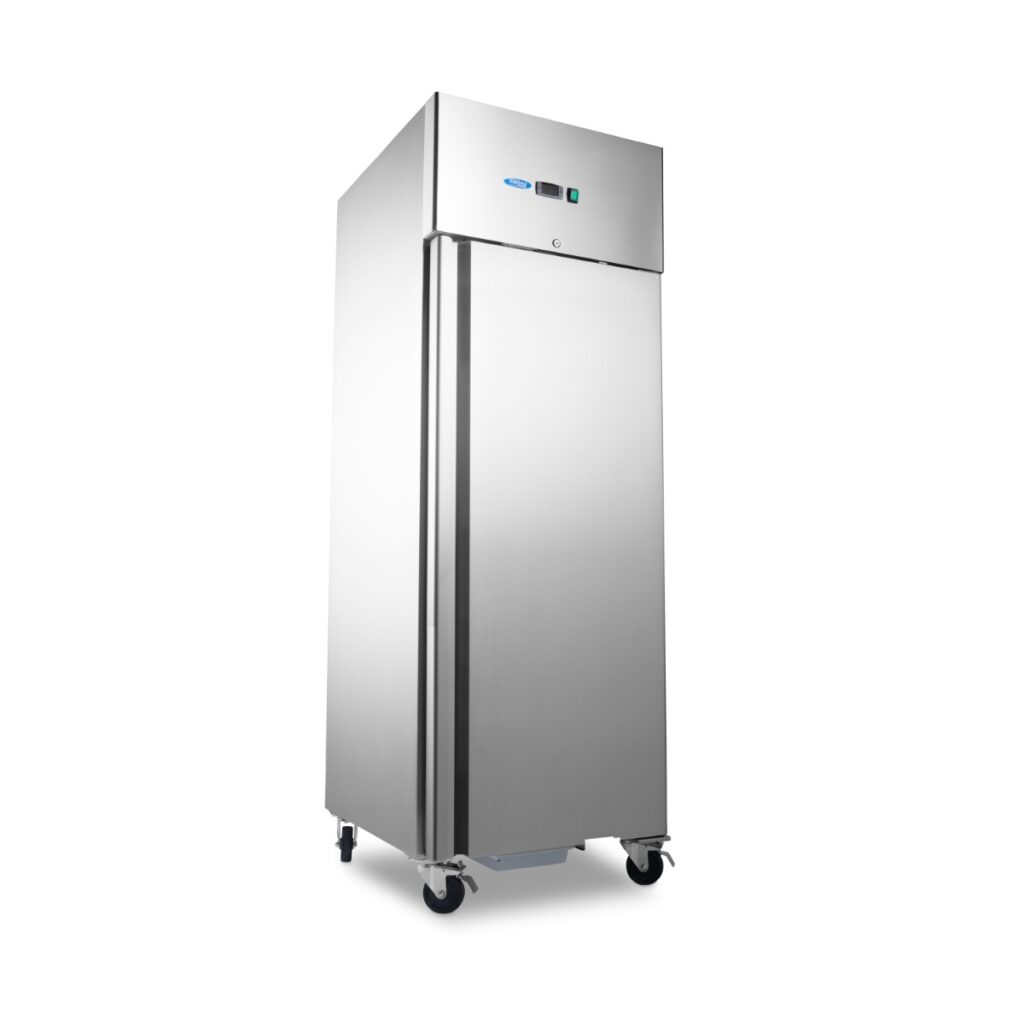 Congelador 700 L 3 estantes ajustables (2/1 GN) con ruedas con estantes Maxima