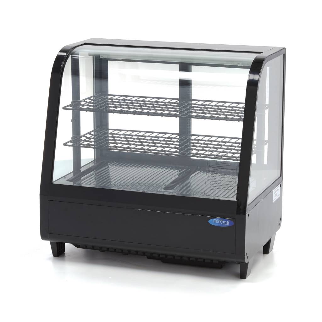 Vitrina refrigerada profesional 100 L 68 cm puerta corredera trasera Maxima