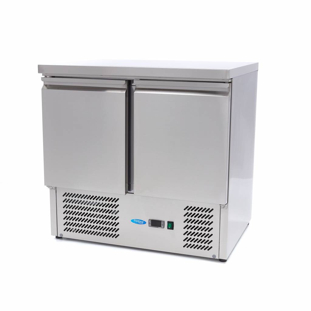 Mesa refrigerada profesional 90 cm 2 puertas Maxima