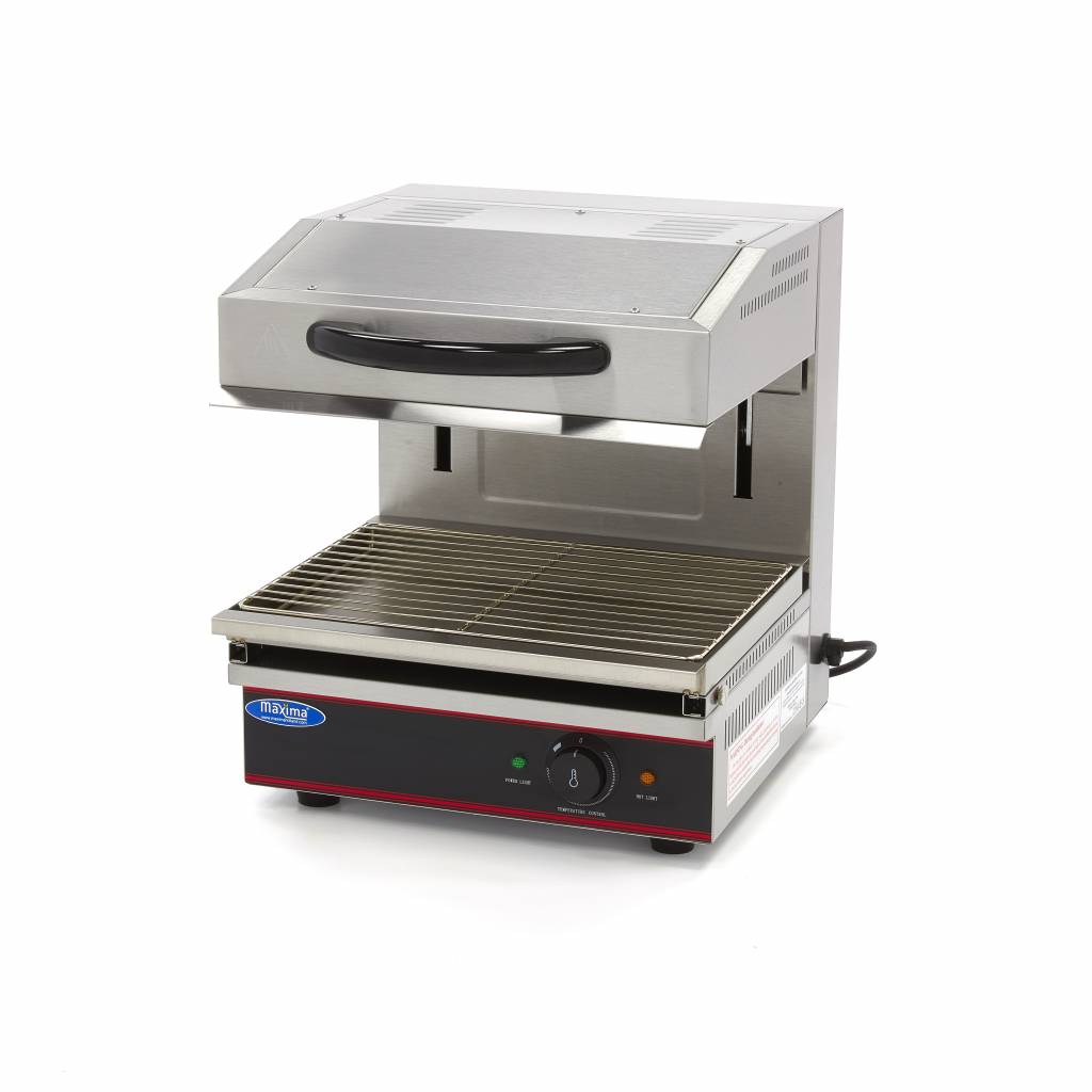 Gratinador salamandra con elevador 2800 W 44 x 32 cm Maxima