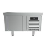 Mesa baja congeladora GN1/1 serie 700 Infrico 1000 × 700 × 650 mm vista 2