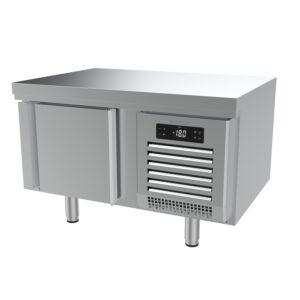 Mesa baja congeladora GN1/1 serie 700 Infrico 1000 × 700 × 650 mm vista principal