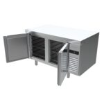 Mesa refrigerada remota Euronorma 600×400 serie 800 Infrico 1390 × 800 × 850 mm vista 7