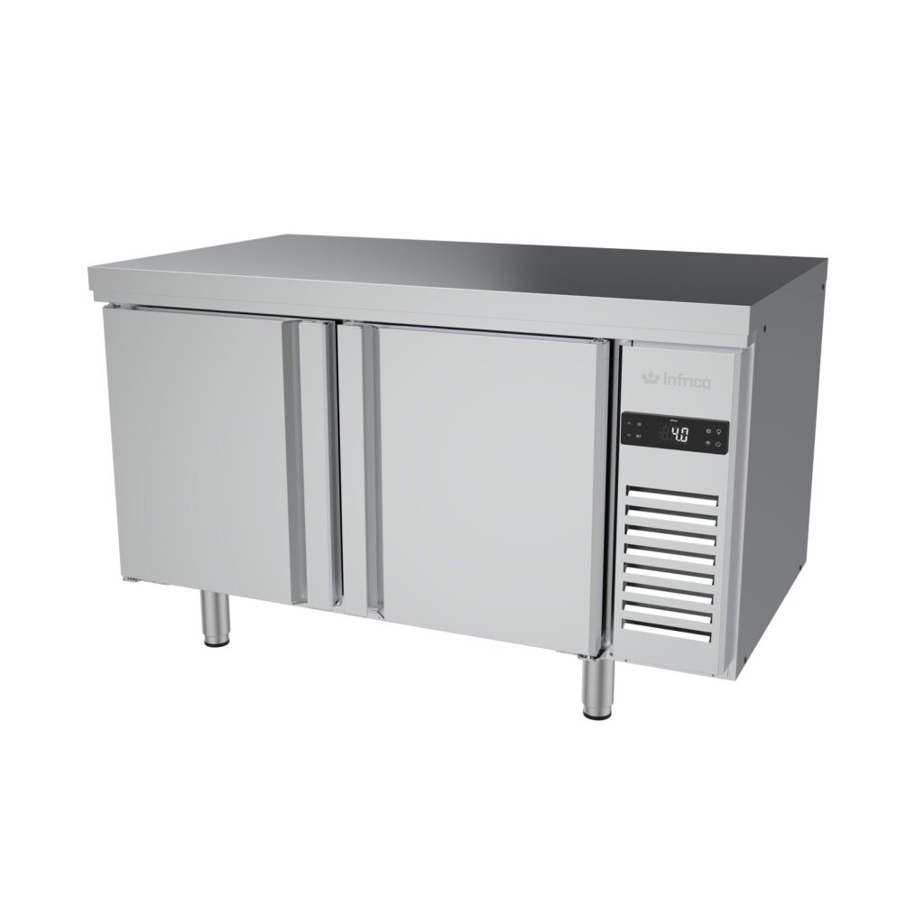 Mesa refrigerada grupo remoto Euronorma 600×400 serie 800 Infrico