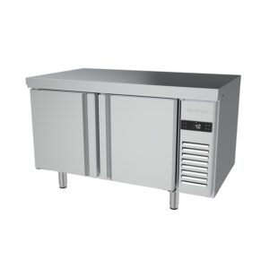 Mesa refrigerada remota Euronorma 600×400 serie 800 Infrico 1390 × 800 × 850 mm vista principal