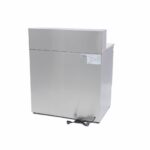 mesas refrigerado para pizzas preparacion 90cm 2 puertas para 5 x 1 6 gn incl tapa de acero inoxidable 5