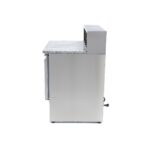 mesas refrigerado para pizzas preparacion 90cm 2 puertas para 5 x 1 6 gn incl tapa de acero inoxidable 6