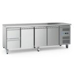 mostrador frigorifico 223cm 4 puertas detalle 1