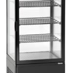 Vitrina refrigeradora Bartscher 78l negra