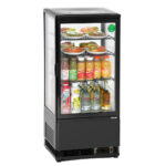 Vitrina refrigeradora Bartscher color negro